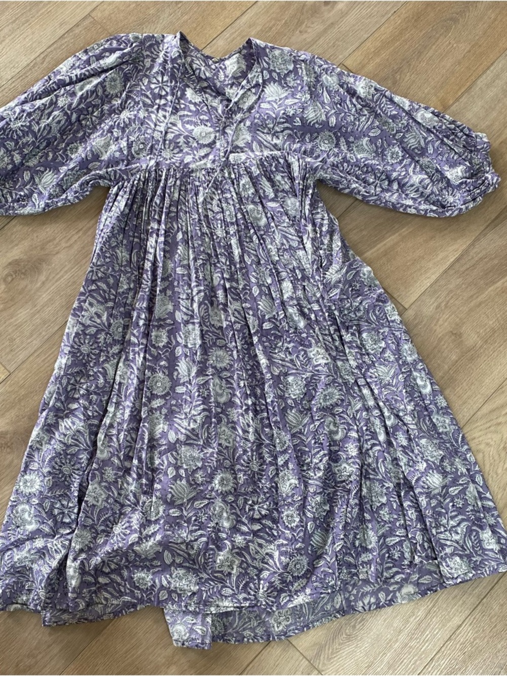 Daughters of India DUPE - Block Print Cotton Dress